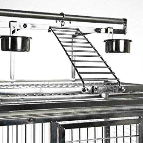 Prevue Pet Products Stainless Steel Play top Bird Cage, Stainless...