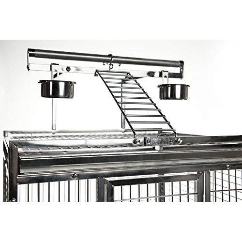 Prevue Pet Products Stainless Steel Play top Bird Cage, Stainless...