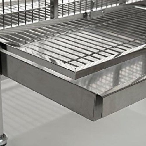Prevue Pet Products Stainless Steel Play top Bird Cage, Stainless...
