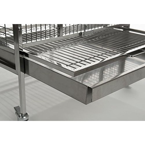 Prevue Pet Products Stainless Steel Play top Bird Cage, Stainless...
