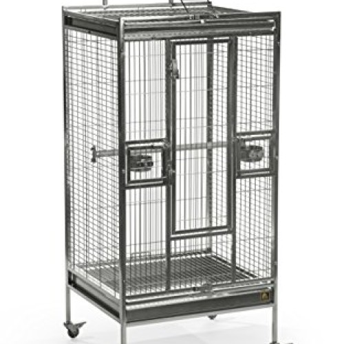Prevue Pet Products Stainless Steel Play top Bird Cage, Stainless...