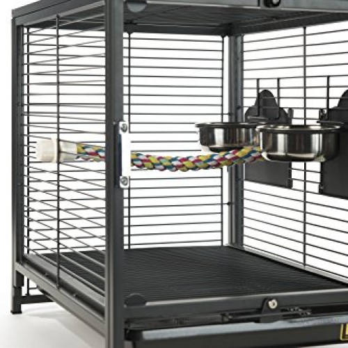 Prevue Pet Products Travel Carrier for Birds, Black