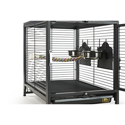 Prevue Pet Products Travel Carrier for Birds, Black
