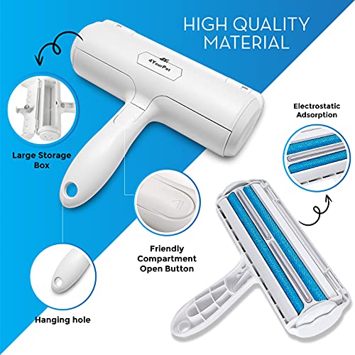 Professional 4YourPet Cleaning Roller for Dogs, Cats, Pets - Remo...