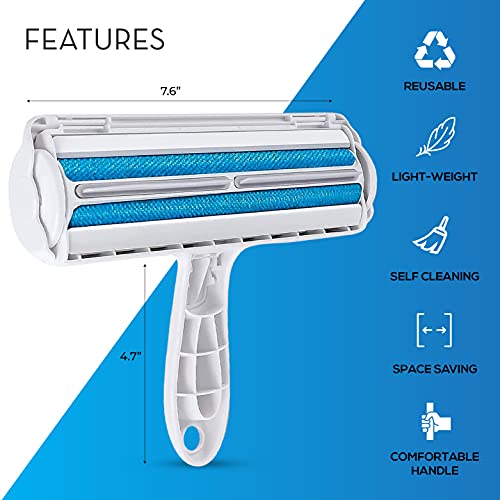 Professional 4YourPet Cleaning Roller for Dogs, Cats, Pets - Remo...