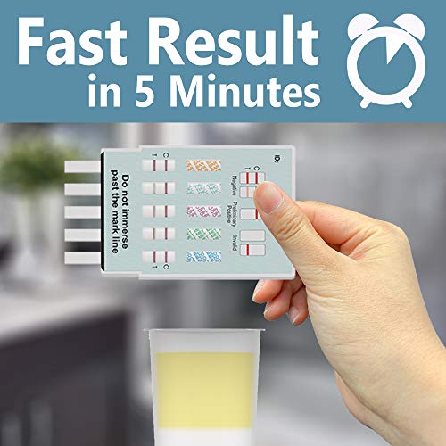 Prime Screen 1 Pack 5 Panel Urine Drug Test Kit AMP, COC, mAMP...