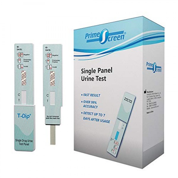 Prime Screen [10 Pack] Nicotine Tobacco Cotinine Urine Test Kit -...