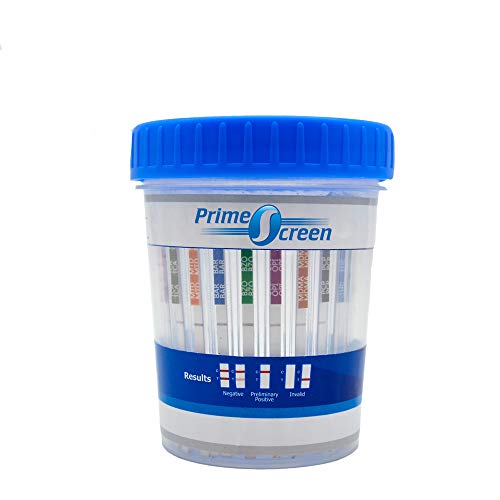 Prime Screen-12 Panel Multi Drug Urine Test Compact Cup AMP,BAR,...