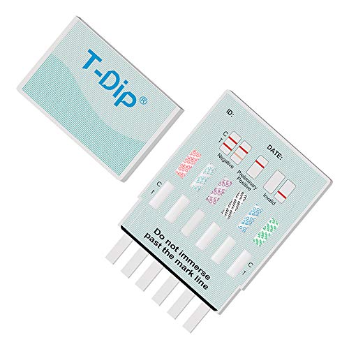 Prime Screen 5 Pack 6 Panel Urine Drug Test Kit THC-Marijuana,...