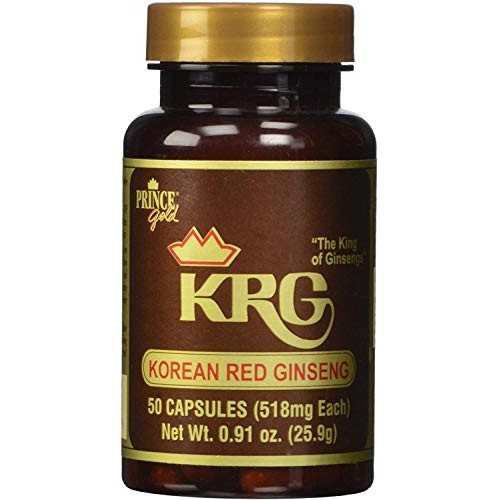 Prince Gold Korean Red Ginseng Capsules 50 ct