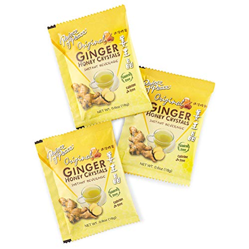 Prince of Peace Instant Lemon Ginger Honey Crystals, 30 Sachets –...