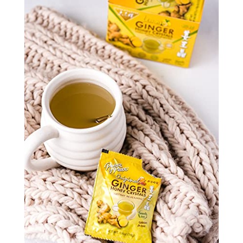 Prince of Peace Instant Lemon Ginger Honey Crystals, 30 Sachets –...