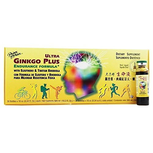 Prince Of Peace - Ultra Ginkgo Plus, 30 fl oz vials