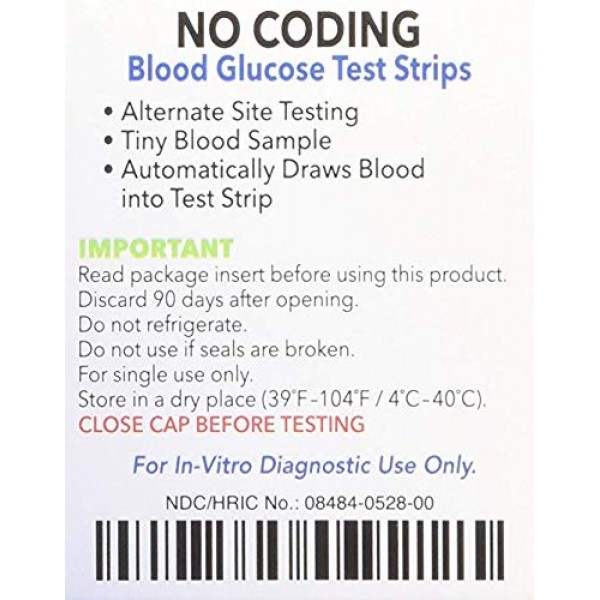 Prodigy No Coding Blood Glucose Test Strips 300 Count 50 Strips ...