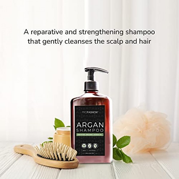 Profashion Keratin and Argan Oil Shampoo - Keratin Shampoo Curly ...