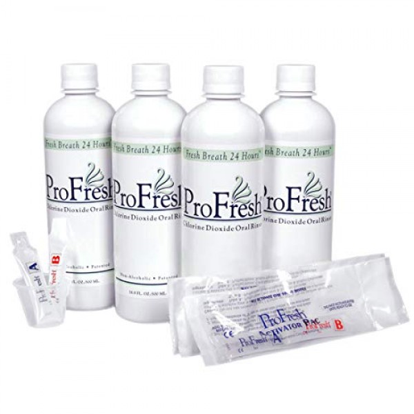 2 Month ProFresh Maintenance Kit - 4 Bottles with Activator Pacs