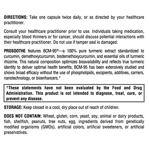 Turmeric Supplement for Pain and Inflammation - ProvenFunction So...