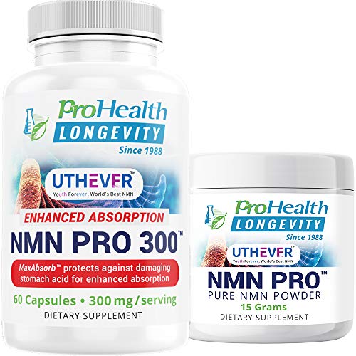 ProHealth Longevity NMN Pro Bundle - Uthever Brand NMN - 1 Bottle...