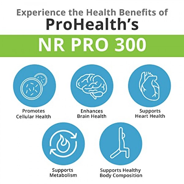 ProHealth Nicotinamide Riboside Pro 300. Patented NIAGEN NAD Supp...