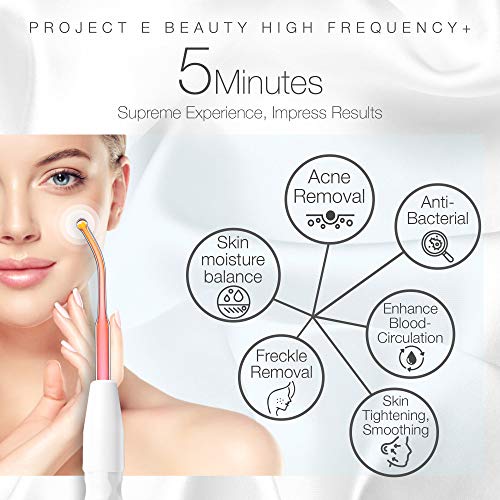 Project E Beauty High Frequency Facial Machine | Skin Tightening ...