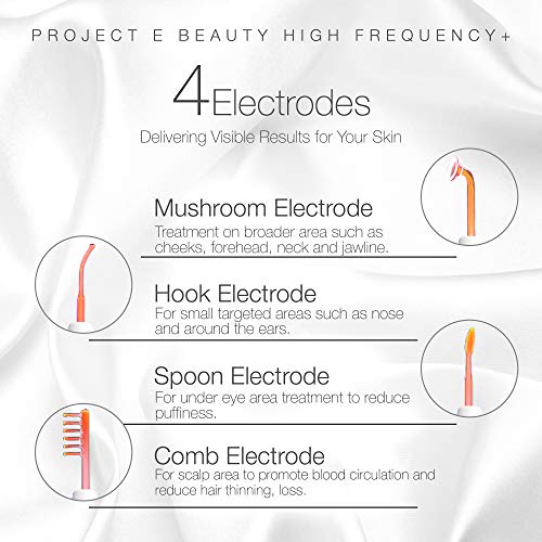 Project E Beauty High Frequency Facial Machine | Skin Tightening ...