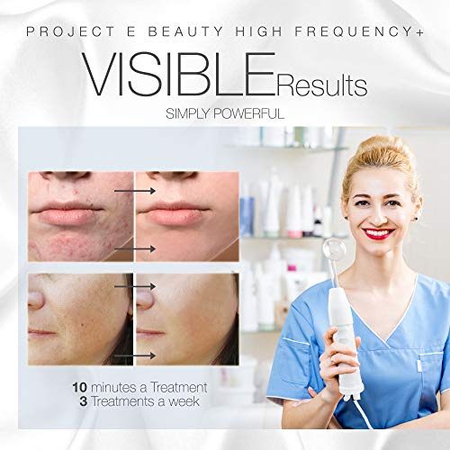 Project E Beauty High Frequency Facial Machine | Skin Tightening ...