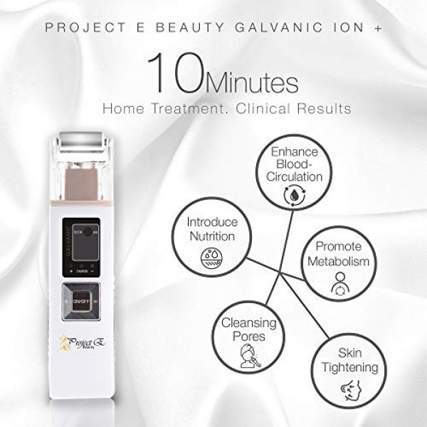 Project E Beauty Portable Wireless Galvanic Roller Beauty Facial ...