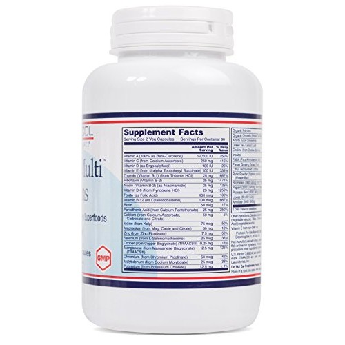 Protocol For Life Balance - Ortho Multi Greens - Multivitamin wit...