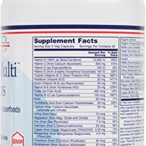 Protocol For Life Balance - Ortho Multi Greens - Multivitamin wit...