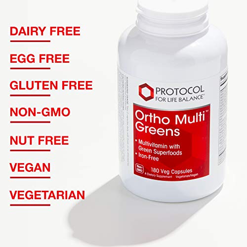 Protocol For Life Balance - Ortho Multi Greens - Multivitamin wit...