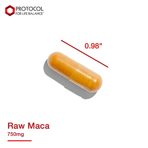 Protocol For Life Balance - Raw Maca 750mg - Supports Healthy Sex...
