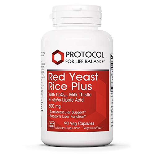 Protocol For Life Balance - Red Yeast Rice Plus 600 mg - with CoQ...