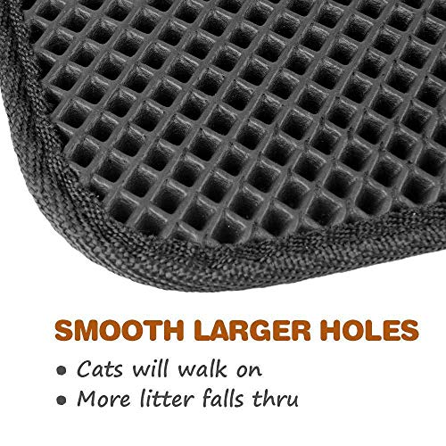 Waterproof Pet Cat Litter Mat Double Layer Litter Cat Bed Pads Tr...