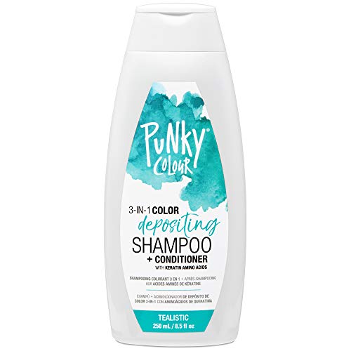 Punky Tealistic 3-in-1 Color Depositing Shampoo & Conditioner wit...