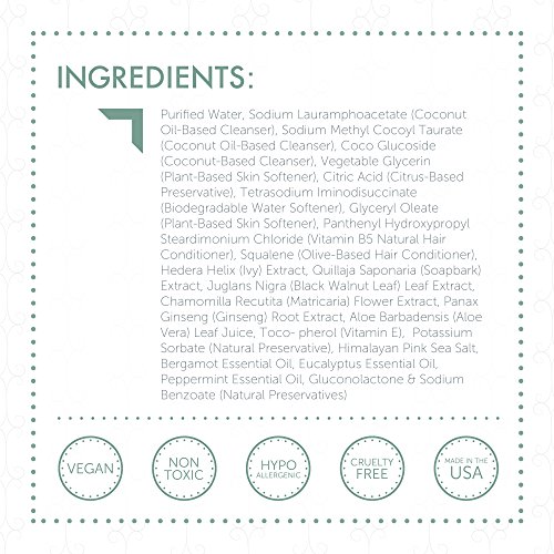 Puracy Natural Daily Shampoo, Sulfate-Free Formula, Safe for All ...