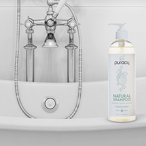 Puracy Natural Daily Shampoo, Sulfate-Free Formula, Safe for All ...