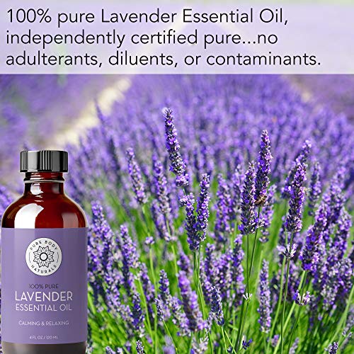 French Lavender Essential Oil Blend, 4 fl oz - 100% Pure, Indepen...