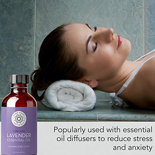 French Lavender Essential Oil Blend, 4 fl oz - 100% Pure, Indepen...