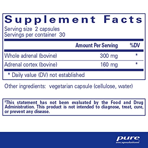 Pure Encapsulations Adrenal | Supplement to Support Healthy Corti...