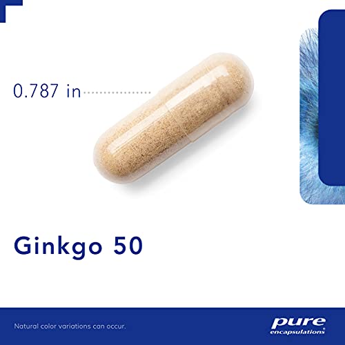 Pure Encapsulations Ginkgo 50 160 mg | Ginkgo Biloba Supplement t...