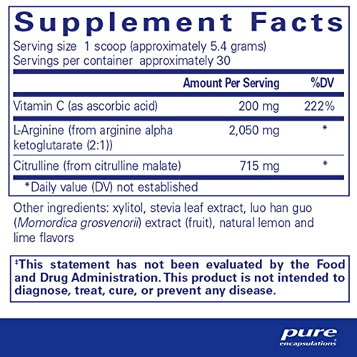 Pure Encapsulations Nitric Oxide Support | Supports Healthy Oxyge...