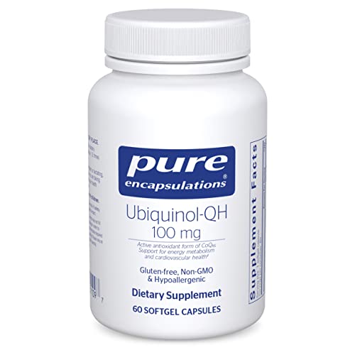 Pure Encapsulations Ubiquinol-QH 100 mg | Active Form of CoQ10 to...