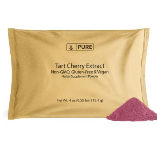 100% Pure Tart Cherry 52:1 Extract, 4 oz, 3000 mg Serving, Non-GM...
