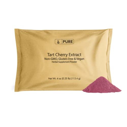 100% Pure Tart Cherry 52:1 Extract, 4 oz, 3000 mg Serving, Non-GM...