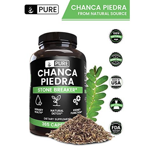 Natural Chanca Piedra Stone Breaker 365 Capsules, 680mg Serving...