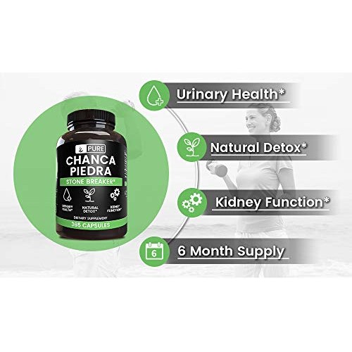 Natural Chanca Piedra Stone Breaker 365 Capsules, 680mg Serving...