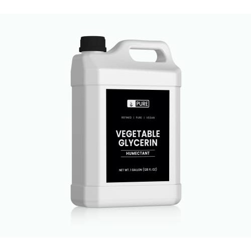 Natural Vegetable Glycerin, 1 Gallon, Food Grade, Clear & Odorles...
