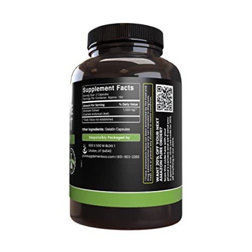Pure Original Ingredients Artichoke Extract 365 Capsules No Mag...