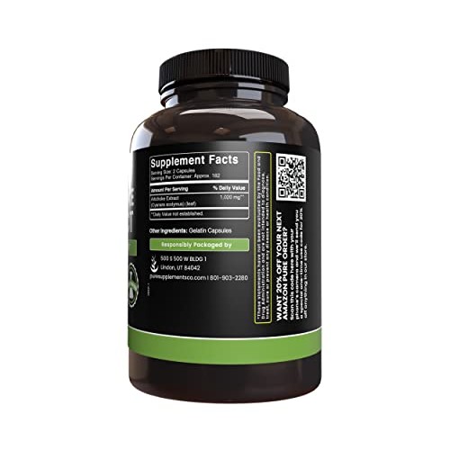 Pure Original Ingredients Artichoke Extract 365 Capsules No Mag...