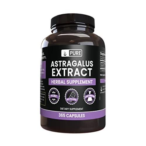 Pure Original Ingredients Astragalus 365 Capsules No Magnesium ...